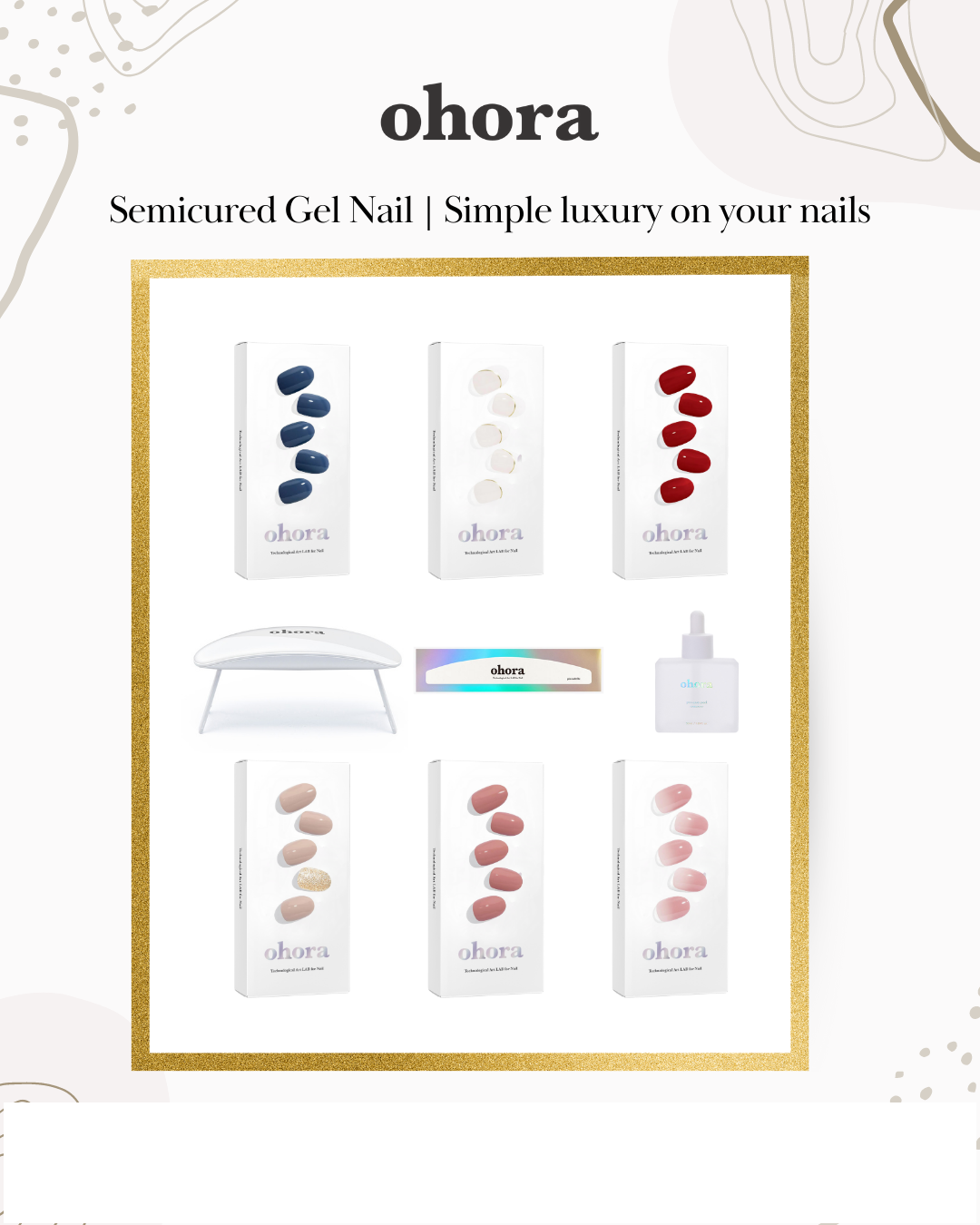 👉 Shop Ohora Semi-Cured Gel Nail Strips Now