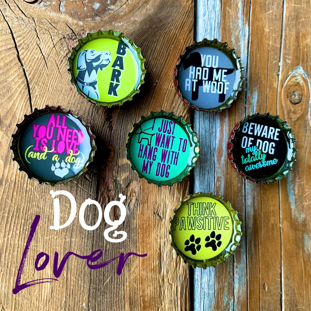 Dog Lover Magnets by Kate's Magnets – Handmade, Eco-Friendly Gifts
