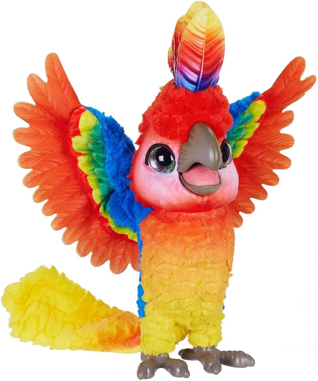 Hasbro FurReal Rock-A-Too The Show Bird Interactive Plush Fur Real Parrot