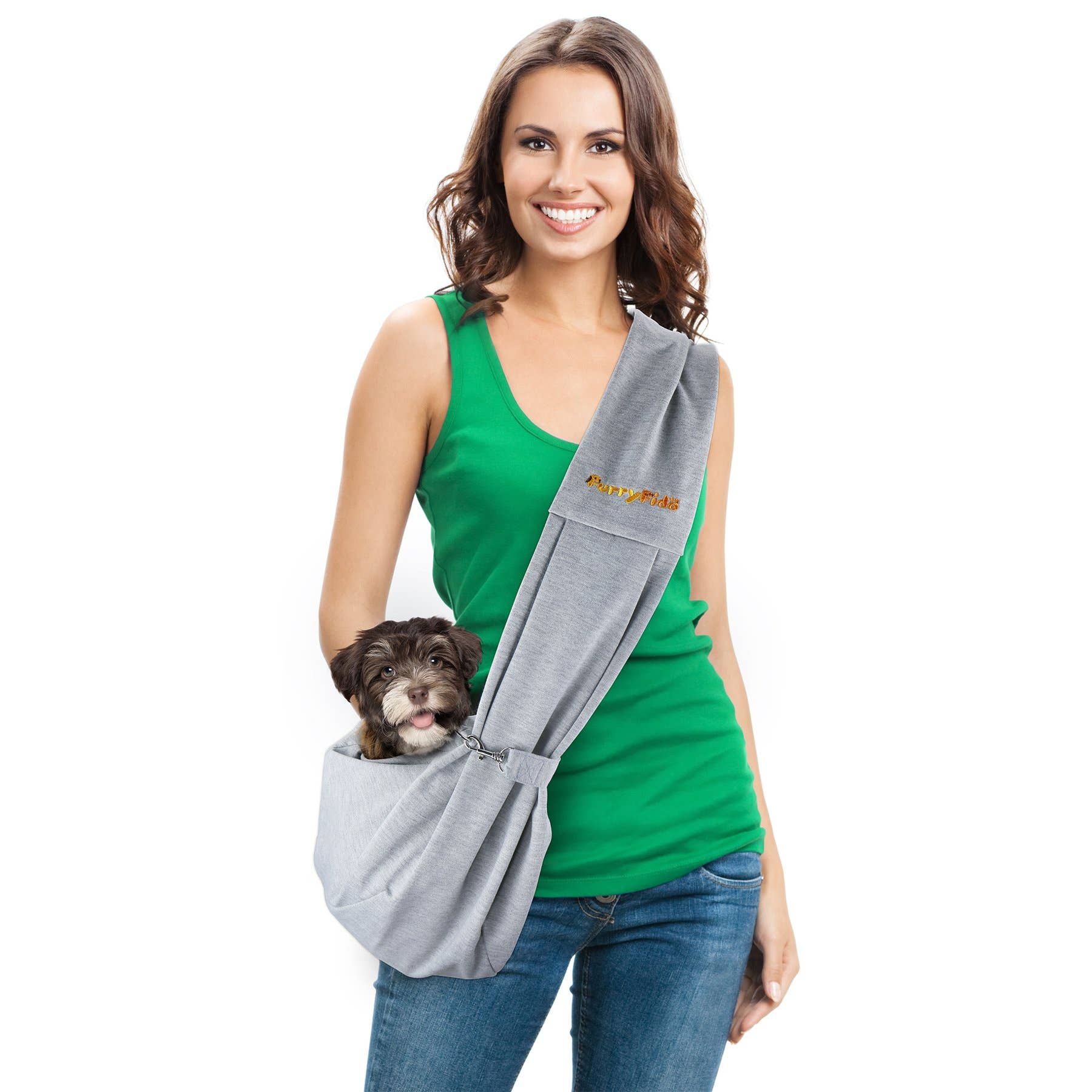 Furry Fido Small Pet Sling Carrier:The Comfy and Secure Way to Travel with Your Furry Friend!