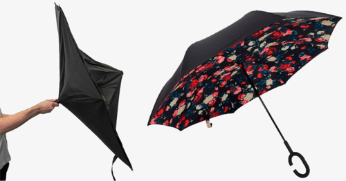 Wind Resistant and Stylish Reverse Umbrella - Smart-brella