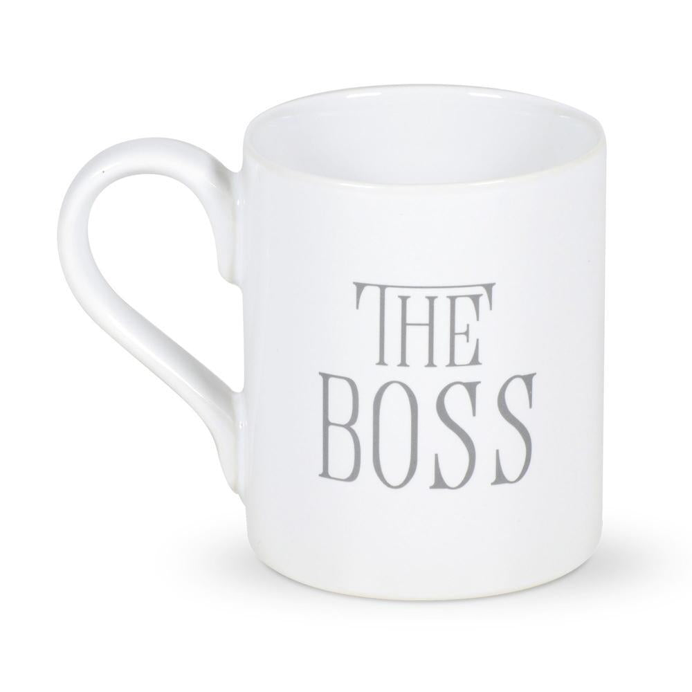The Boss & The Real Boss Mug Set by Our Name is Mud: A Fun Gift for Couples