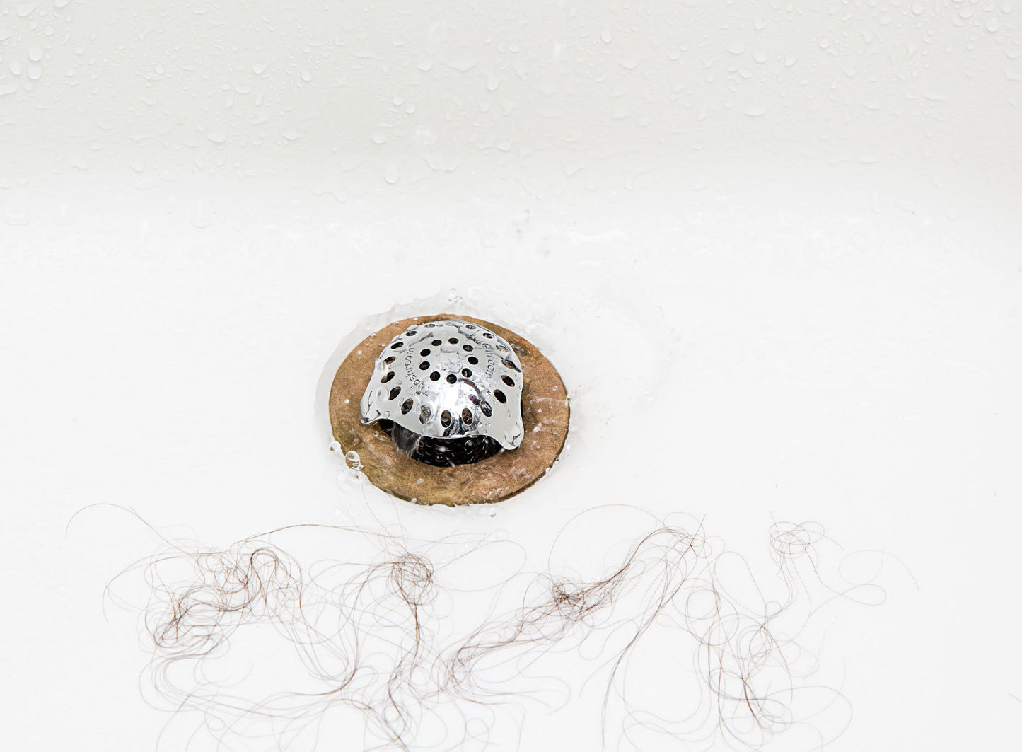 TubShroom Ultra (Stainless) Plus StopShroom® Plug Combo for Tub Drains