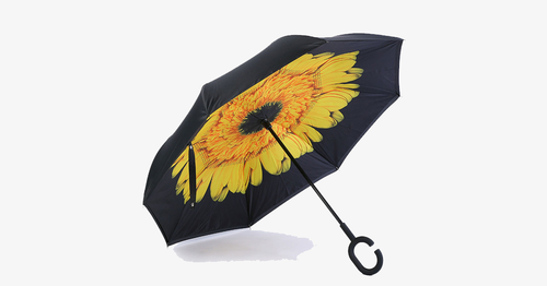 Smart-brella: The Ultimate Wind Resistant and Stylish Double Layered Reverse Umbrella